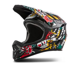 Casque VTT Downhill O'Neal Backflip Inked Multi MulticoloreL Multicolore