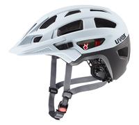 uvex Finale 2.0 - Casque VTT sûr pour Femmes et Hommes - Ajustement Individuel - Extensible avec éclairage LED - Cloud-Dark Silver Matt - 56-61 cm