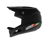 Leatt Casque VTT intégral Gravity 1.0 - Léger, ventilé, résistant - Noir XXL (63-64 cm)