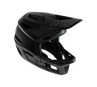 CASQUE VTT LEATT GRAVITY 6.0 CARBON V23 STEALTH #M Unisexe Noir M - 1023013551