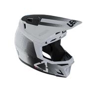 Casque VTT LEATT Gravity 8.0 Blanc Calotte Réglable Turbine 360°