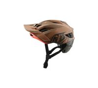 Casque vtt troy lee designs flowline se mips badge sienna camo