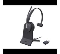 Casque Yealink WH64 Hybrid Mono DECT Bluetooth avec station de charge portée 150m Acoustic Shield 2.0