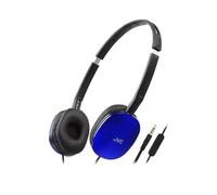 JVC Casque HA-S160M-A-U – Léger, pliable, microphone intégré