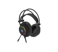 Casques avec Micro Gaming CoolBox DG-AUR-01 Noir