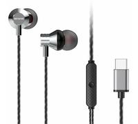 Casques avec Microphone Aiwa ESTM-50USB-C/SL Argenté