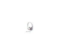Gembird Casque avec micro MHS-03-WTRD filaire supra-auriculaire volume réglable Blanc