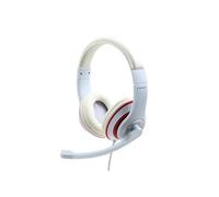 Casques avec Microphone GEMBIRD MHS-03-WTRD Blanc G