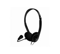 Casques avec Microphone Voice One Noir
