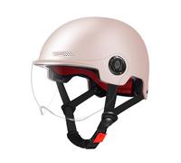Casques avec visière,casques ouverts - Casques de scooter électrique résistants aux chocs, lunettes amovibles antireflets | Casques de vélo électrique, réglables, casques de vélo pour hommes et femmes