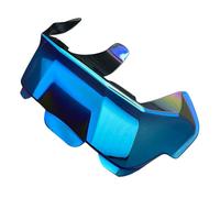 Casques de ABS légers Garniture arrière réduction de la Turbulence du Vent Conception de Fixation stabilité améliorée Casques de aileron arrière