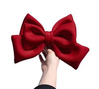 Casques De Décoration Bowknot Adhésif Grand Ornement Décoration Moteur Patchs Mode Casques Cheveux