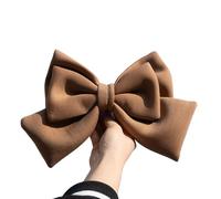 Casques De Décoration Bowknot Adhésif Grand Ornement Décoration Moteur Patchs Mode Casques Cheveux