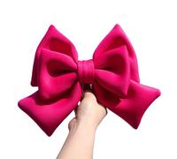 Casques De Décoration Bowknot Adhésif Grand Ornement Décoration Moteur Patchs Mode Casques Cheveux