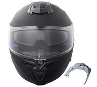 Casques de moto À propos de ce produitLa construction de ce casque associe une coque extérieure rigide en ABS à une mousse EPS absorbant les chocs et à une doublure intérieure douce pour la peau, offr