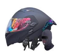 Casques De Moto Modulables À Visière Relevable Pour Adultes, Casques Intégraux Homologués ECE 22.06 Pour Hommes Et Femmes 6,XL/(59~60cm)