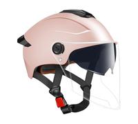 Casques de Motocyclette - Modèle à Double Visière pour Homme | Équipement de Protection à Double visière Respirante destiné à la Conduite Urbaine, Sportive, en extérieur, pour Femmes et Hommes, et