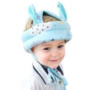 Casques de Sécurité pour Bébé Antichoc en Coton Respirant Enfant Casque de Protection Réglable Chapeau Protecteur de Tête Anti-Collision Infantile pour tout-petit Apprendre à marcher et à s'asseoir