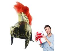 Casques de soldats romains - Couvre-chefs vintage Or | Costume de guerrier authentique et, accessoire de reconstitution historique pour adultes et hommes, cosplay, festival d'Halloween, affich