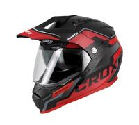 Casques Enduro Crux S789 Noir Rouge XL
