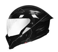 Casques Intégraux Moto 3/4 Casque Combiné DOTECE Homologué Adulte Casques Casque De Sécurité avec Visière Casque De Motocross pour Homme Et Femme Modulables Casques 3,XL:61-62CM