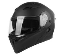 Casques Modulables Moto DOTECE Homologué Casques Intégraux Flip Up Homme Femme Casque Scooter Motocross Casque Double Visière Anti-Buée Four Seasons New 5,XL:61-62CM