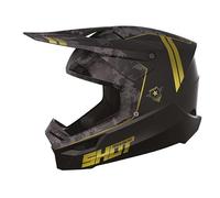 Casques Moto Cross SHOT RACE GEAR Furious Army Gold Matt