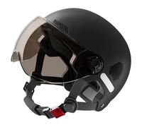 Casques pour adultes, casque de vélo électrique, protection sportive avec lunettes, avec trous de ventilation, léger, coupe-vent, anti-poussière, pour homme et femme longue équitation