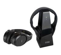 Pack 2 Casques TV & Hifi sans fil circum-aural Wireless Cgv Hel Prelude 2 Duo Noir Noir G