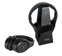 HEL Prelude 2 Duo 2 Casques TV HiFi sans Fil avec Transmission NUMÉRIQUE 2,4 GHZ + Station d’Accueil