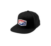 Casquette 100% Classic Flexfit Cap J-Fit - Noir - Homme S/M