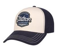 Casquette 1865 American Headgear by Stetson blanc-bleu foncé One Size