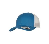 Flexfit Casquette de baseball Rétro Trucker 2 Tons – Unisexe – Bleu/argenté – Taille unique