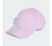 Casquette 3 bandes logo New Baseball Clear Pink / White Junior