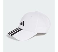 Adidas Casquette BBALL 3S CAP NL 3 bandes New Logo Coton Twill Blanc S