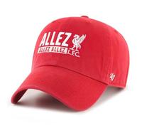 Casquette - 47 Brand - ALLEZ FC Liverpool - Rouge - Relaxed Fit - 100% coton