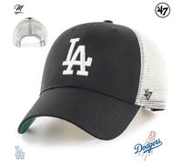 '47 Los Angeles Dodgers MLB Most Value P. Branson Noir Blanc Casquette de Camionneur Réglable