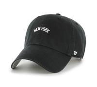 47 Brand Casquette New York Yankees MLB Base Runner Script Clean Up Réglable Noir Taille unique