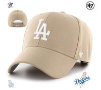 Casquette - 47 Brand - MVP Los Angeles Dodgers - Beige - Ajustable - Décontractée