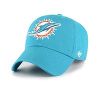 Casquette 47 Brand NFL Miami Dolphins CLEAN UP Basecap Logo Broderie Strapback