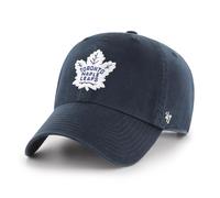 47 Brand Casquette réglable Toronto Maple Leafs Clean Up NHL Bleu marine Taille unique