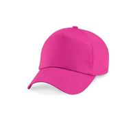 Casquette 5 panneaux Beechfield Originale - fuchsia - TU