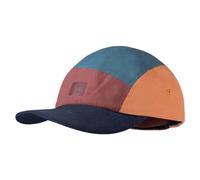 Buff Casquette 5 Panel rouge/bleu/orange enfant