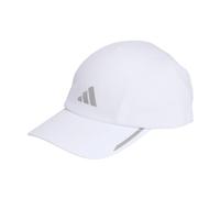 Adidas Casquette de running Climacool mesh 4 panneaux Blanc/Argent réfléchissant L/XL