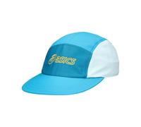 Asics Casquette 5 Panel Unisexe Bleu/Turquoise Taille M/L