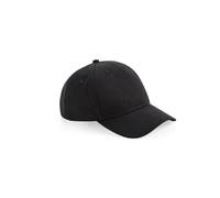 Beechfield Casquette B62N en coton biologique 5 panneaux, Noir , Taille Unique