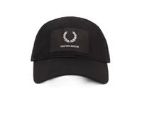 Casquette 5 Pannel en twill Fred Perry Classic Noir TU