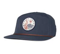 Salty Crew Stake Out 5 Panel Cap Bleu
