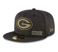 Casquette 59FIFTY - New Era - NFL - Vert Bay Emballeurs - Unisexe - 7 1/8