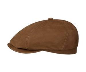 Casquette 6 Panel Calf Leather by Stetson marron L (58-59 cm)